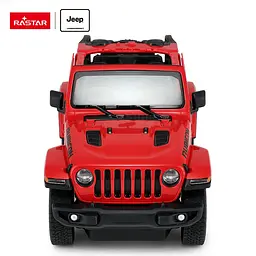 Машинка Rastar Jeep Wrangler JL на управлінні 1:14 червоний 79400 - мініатюра 4