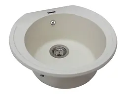 Кухонна мийка Miraggio TULUZA jasmine (0000047) Граніт, Врізна, Жасмин - мініатюра 3