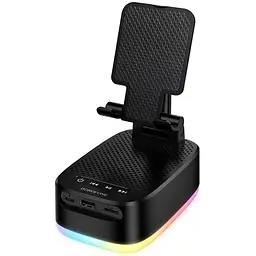 Bluetooth Колонка Borofone BR200 Marea + Power Bank 1500mAh + тримач Black