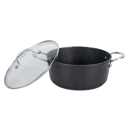 Каструля з кришкою Kohen Profi-T 28 см 6.8 л (KN91023) - мініатюра 2