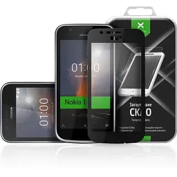 Скло захисне Vinga для Nokia 1 Black (VTPGS-N1B) - мініатюра 3