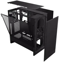 Корпус NZXT H5 Flow (2024) Black (CC-H52FB-01) - мініатюра 5