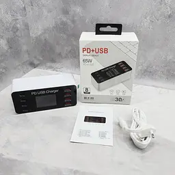 Мультизарядний пристрій Addap 8 портів USB Type-C A9 65 W PD (WLX-A9) - мініатюра 4