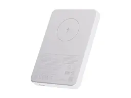 Зовнішній акумулятор (павербанк) Xiaomi 5000mAh Magnetic 7.5W (BHR9303GL)білий - мініатюра 3