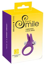 Ерекційне кільце Sweet Smile Cock Ring Rabbit 6.5 см (фіолетовий) - мініатюра 7