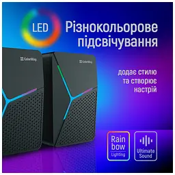 Акустична система ColorWay CW-SPU01BK Black (CW-SPU01BK) - мініатюра 7