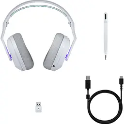Ігрові навушники Logitech G522 Lightspeed White (981-001550) [137078] - мініатюра 6