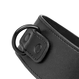 Наручники з нашийником Bedroom Fantasies Collar & Cuffs - Black - мініатюра 5