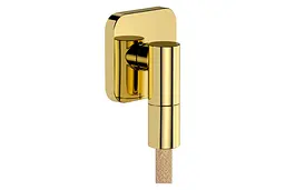 Шлангове під'єднання Hansgrohe FixFit Fine Q зі зворотнім клапаном polished gold optic 28884990