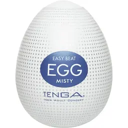 Мастурбатор яйце Tenga Egg Hard Boiled Misty білий