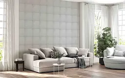 Самоклеюча декоративна 3D панель Loft Expert Єгипет білий 700x700x5 мм - мініатюра 4