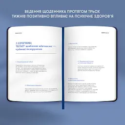 Щоденник вдячності «Сердечно дякую» темно-синій - мініатюра 9