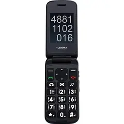 Мобільний телефон (бабушкофон) Sigma mobile Comfort 50 Shell Duo Red (4827798212325)