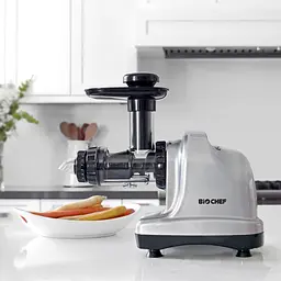 Соковитискач BioChef Axis Cold Press Juicer срібло - мініатюра 7