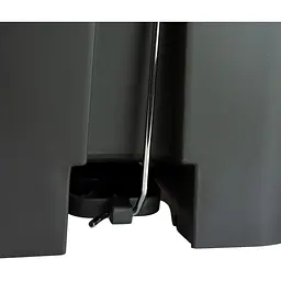 Відро для сміття MBM My Home з кришкою та педаллю 12 л антрацит (BIN-13 12L ANTHRACITE) - мініатюра 3