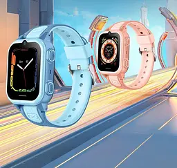 Розумний годинник для дитини Lemfo D2 Max з GPS трекером, 4G відеозв’язком, SIM-карткою, Wi-Fi, прослуховуванням, кнопкою SOS та українською мовою Чорний - мініатюра 10