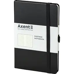 Книга записна Axent Partner A5- у лінійку 96 аркушів чорна (8308-01-A) - мініатюра 2