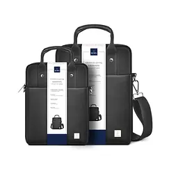 Сумка WIWU 14" Hali Vertical Bag Black (6976195091779) - мініатюра 2