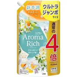 Японський кондиціонер Lion Soflan Aroma Rich Claire заправка освіжаючий аромат неролі 1520 мл 