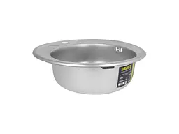 Мийка врізна Brinex 490x490х160мм 1 490-A, Satin 0,6мм BRIN490SAT06 - мініатюра 4