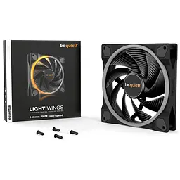 Вентилятор be quiet! Light Wings 140mm PWM High-Speed Чорний (BL075) - мініатюра 4