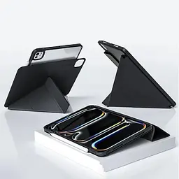 Обкладинка BeCover Ultra Slim Origami Flex з кріпленням Apple iPad Pro 11" M4 2024 Black (712977) - мініатюра 2