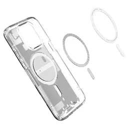 Чохол Spigen Ultra Hybrid Zero One (MagFit) White для iPhone 15 Pro Max (ACS07034) - мініатюра 3