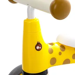Дитячий триколісний біговел Poppet Жираф Лорі, жовтий (PP-1601Y) - мініатюра 5