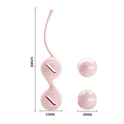 Вагінальні кульки Pretty Love Kegel Tighten Up I рожеві - мініатюра 5