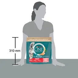 Сухий корм для стерилізованих котів Purina One Sterilcat з лососем та пшеницею 1.5 кг (12425112) - мініатюра 3