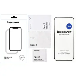 Скло захисне BeCover Xiaomi Redmi Note 14 5G 10D Black (712727) - мініатюра 3