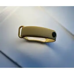 Силіконовий ремінець BeCover для Xiaomi Mi Smart Band 5 / Mi Smart Band 6 Plombir (710493) - мініатюра 3