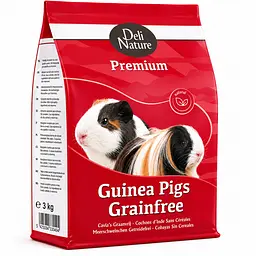 Повнораціонний корм для морських свинок Deli Nature Premium Guinea Pigs Grainfree беззерновий 3 кг 20628