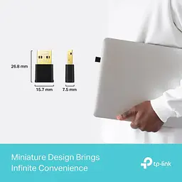 WiFi-адаптер TP-Link Archer TX20U Nano AX1800 USB 2.0 - мініатюра 4