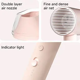 Фен Xiaomi Doco negative ion hair dryer soft and fast dry hair care Gold Cup (841354) - мініатюра 5