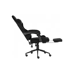 Крісло ігрове GT Racer X-2324 Black Suede (X-2324 Fabric Black Suede) - мініатюра 5