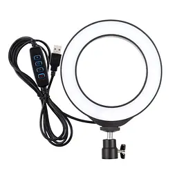 Кільцева USB LED лампа Puluz PU378 6.2