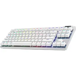 Клавіатура ігрова Logitech G Pro X TKL Lightspeed Tactile White (920-012148) - мініатюра 3