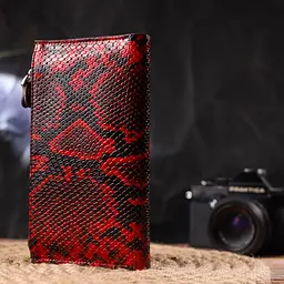 Жіночий шкіряний гаманець Canpellini 10х18,7х2 см acs0025155 - мініатюра 8