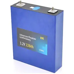 Батарея LiFePo4 EVE 3.2V 228AH (EVE-3.2V-228AH)