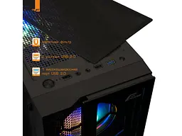Корпус Frime NUCLEUS BLACK USB 3.0 БЕЗ БП - мініатюра 8