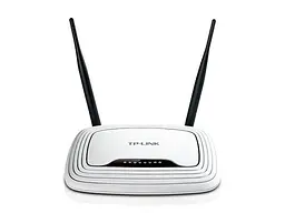 Бездротовий маршрутизатор, мережеве обладнання, TL-WR841N TP-LINK - мініатюра 2
