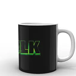 Кухоль GeekLand Халк Hulk Logo HU.02.019 330 мл білий - мініатюра 3