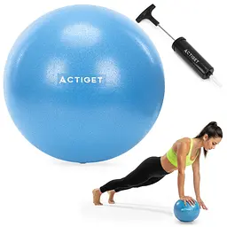 М'яч для пілатесу, йоги, реабілітації Actiget 22 см ACT0149 Blue - мініатюра 2
