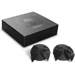 Пестіс Bijoux Indiscrets Burlesque pasties Glitter And Bow - мініатюра 3