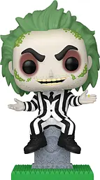 Фігурка Funko Pop Бітлджус з надгробком Beetlejuice with Tombstone 10 см FP B B 1757 - мініатюра 2