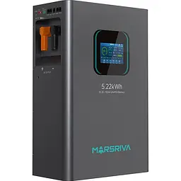 Акумуляторна батарея для ДБЖ Marsriva LiFePO4 51.2 V / 100 А*ч (MR-LFP48-100-WMD) - мініатюра 3