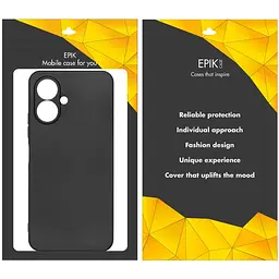 Чохол TPU Epik Black Full Camera для TECNO Spark Go 2 (KM4) Чорний - мініатюра 3