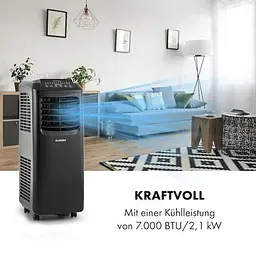 Кондиціонер мобільний Klarstein Pure Blizzard 3 2G (10028188) - мініатюра 6