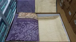 Комплект постільної білизни Damas Grey Євро Tac pbe0041797 - мініатюра 2